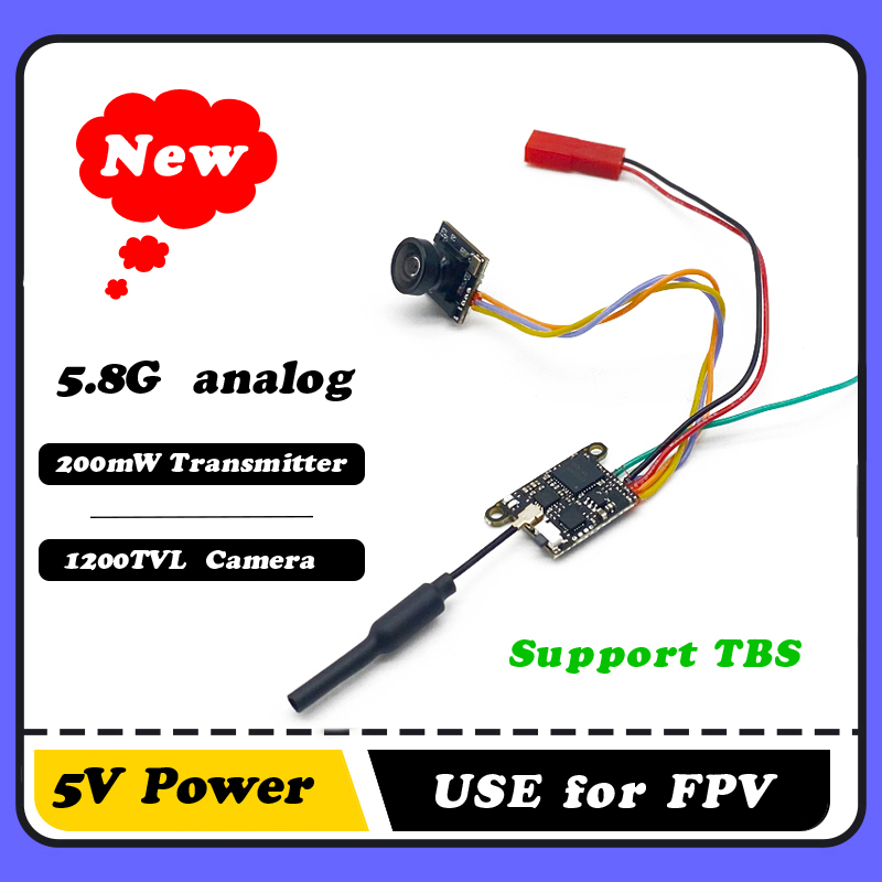 Fpv Drone Vtx - SLONWAKE 5.8G 1200TVL กล้อง FPV VTX