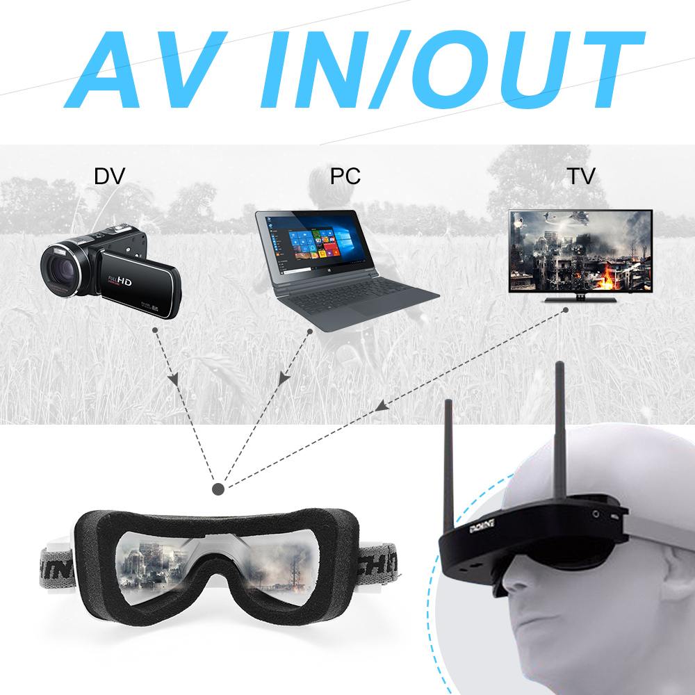 Eachine EV100 720*540 5.8G 72C - Fpv Drone Goggles บทวิจารณ์และราคา